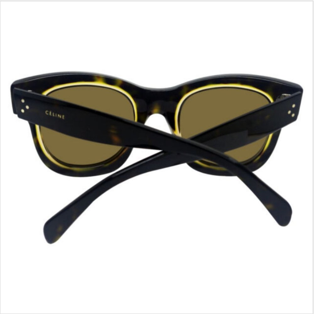 Auc Celine Dark Havana Honey Sunglasses - Picture 4 of 9